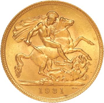 South Africa Sovereign 1931sa