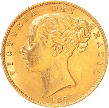 Great Britain Sovereign 1866