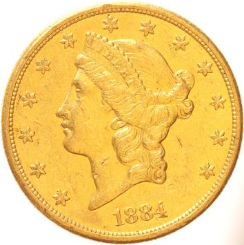 USA 20 Dollars 1884s