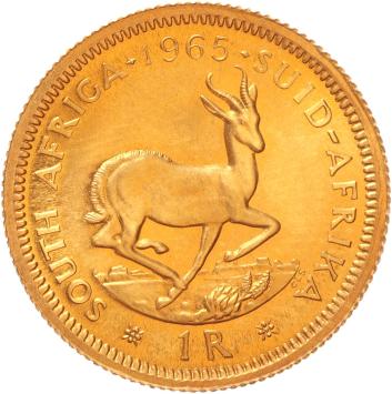 South Africa 1 rand 1965