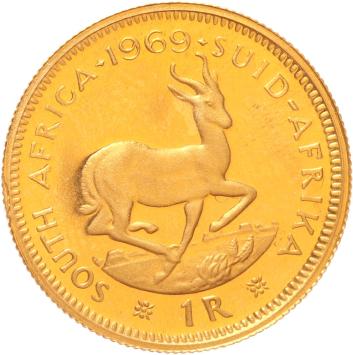 South Africa 1 rand 1969