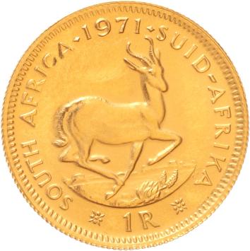 South Africa 1 rand 1971