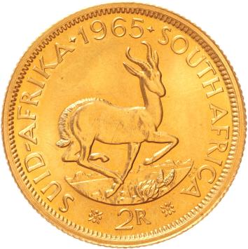 South Africa 2 Rand 1965