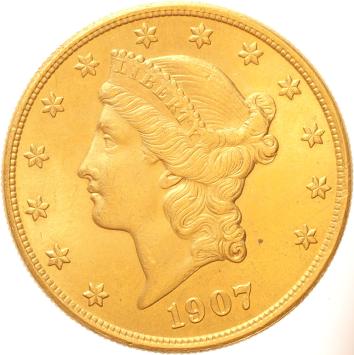 USA 20 Dollars 1907