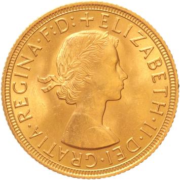 Great Britain Sovereign 1958