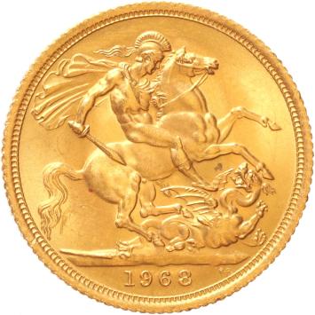 Great Britain Sovereign 1968