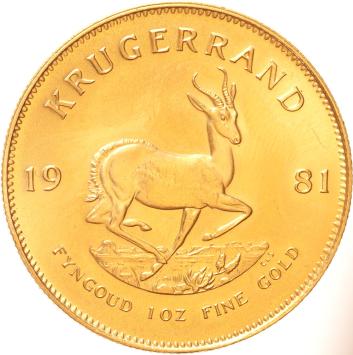 South Africa Krugerrand 1981