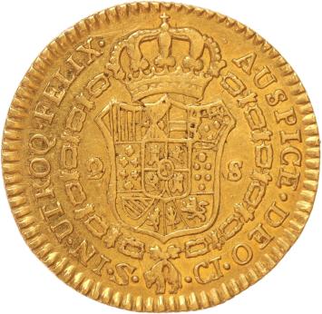 Spain 2 escudos 1820