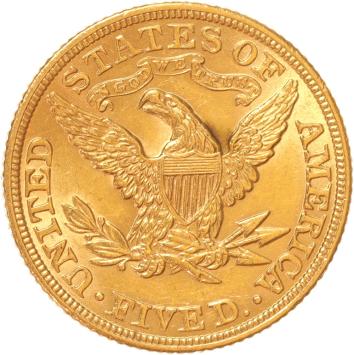 USA 5 dollars 1899