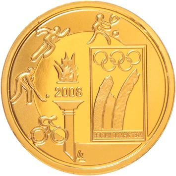 Belgie 25 euro 2008