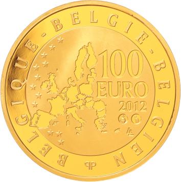 Belgium 100 euro 2102