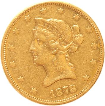 USA 10 Dollars 1878