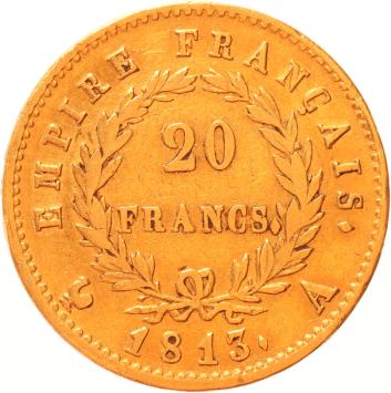 France 20 Francs 1813a