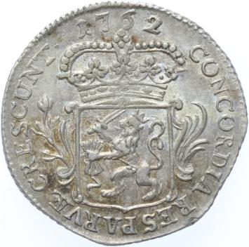 Zeeland Achtste dukaat zilver 1762