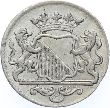 Utrecht-stad Duit zilver 1783