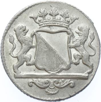 Utrecht-stad Duit zilver 1789