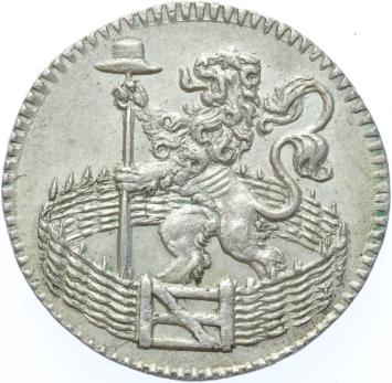 Holland Duit zilver 1748