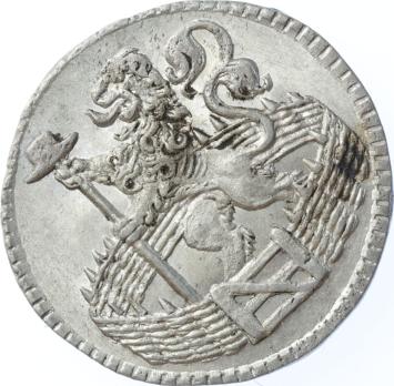 Holland Duit zilver 1749