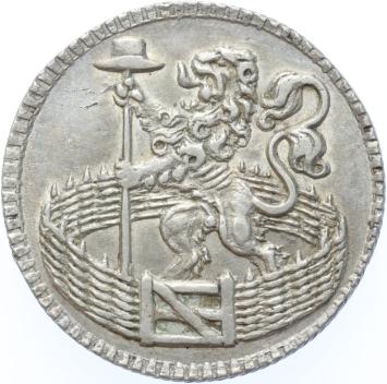 Holland Duit zilver 1751
