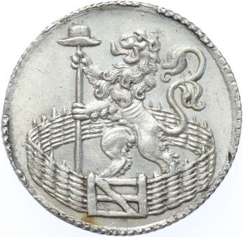Holland Duit zilver 1752