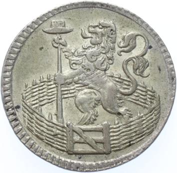 Holland Duit zilver 1756/51