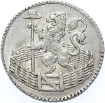 Holland Duit zilver 1757