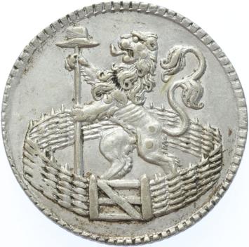 Holland Duit zilver 1758/57