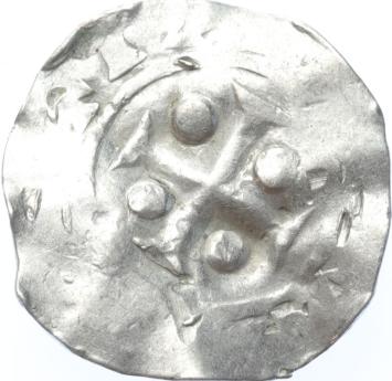 Utrecht Bisdom Bernold 1027-1054. Penning zilver z.j.