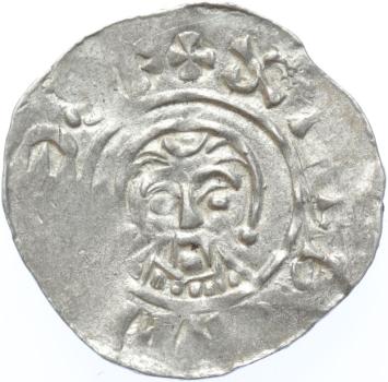 Utrecht Bisdom Bernold 1027-1054. Penning zilver z.j.