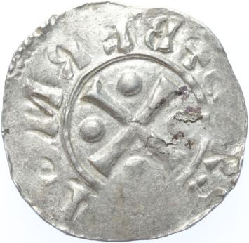 Utrecht Bisdom Bernold 1027-1054. Penning zilver z.j.