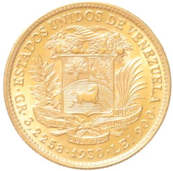 Venezuela 10 bolivares 1930