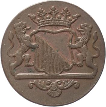 Utrecht city Duit 1790