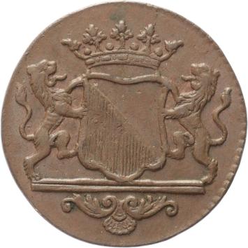 Utrecht city Duit 1791