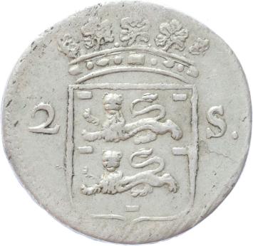 West Friesland Double Penny 1726