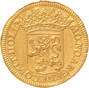 Holland Half provincial guilder issue in gold (10.37g) 1682