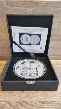 2019 Nationale één kilo herdenkingsmunt, Jubileumuitgifte 450 Jaar het Wilhelmus 1569 - 2019 Prins Willem van Oranje en Koning Willem-Alexander