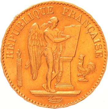 France 20 Francs 1877a