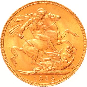 Great Britain Sovereign 1925