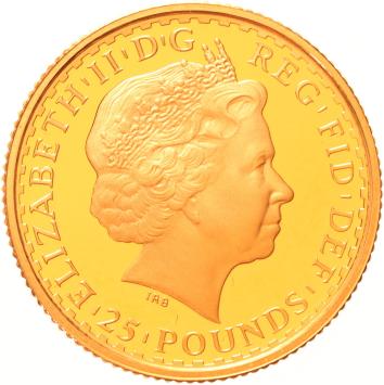 Great Britain 25 Pounds 2008