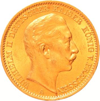 Germany Prussia 20 Mark 1911a