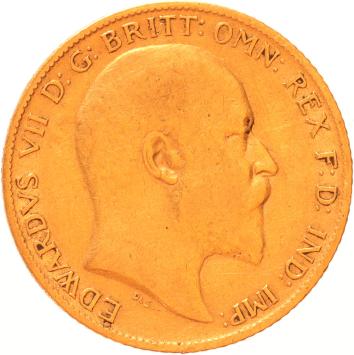 Great Britain 1/2 Sovereign, 1905