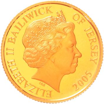 Alderney 25 Pounds 2005 HMS Conqueror proof