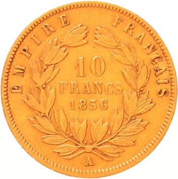 France 10 Francs 1856a