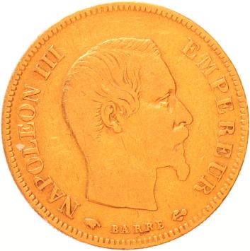 France 10 Francs 1856a