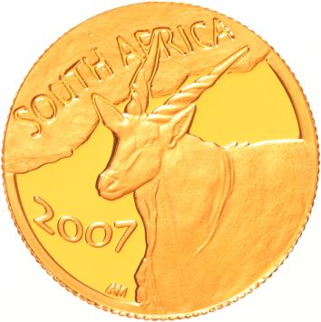 South Africa 10 Rand 2007