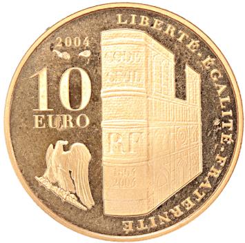 Frankrijk 10 euro goud 2004 Napoleon I proof