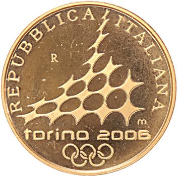 Italië 20 euro goud 2005 Palazzo Madama proof