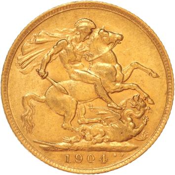 Great Britain Sovereign 1904