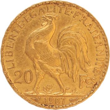 Francs 20 Francs 1907