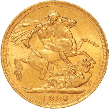 Great Britain Sovereign 1888